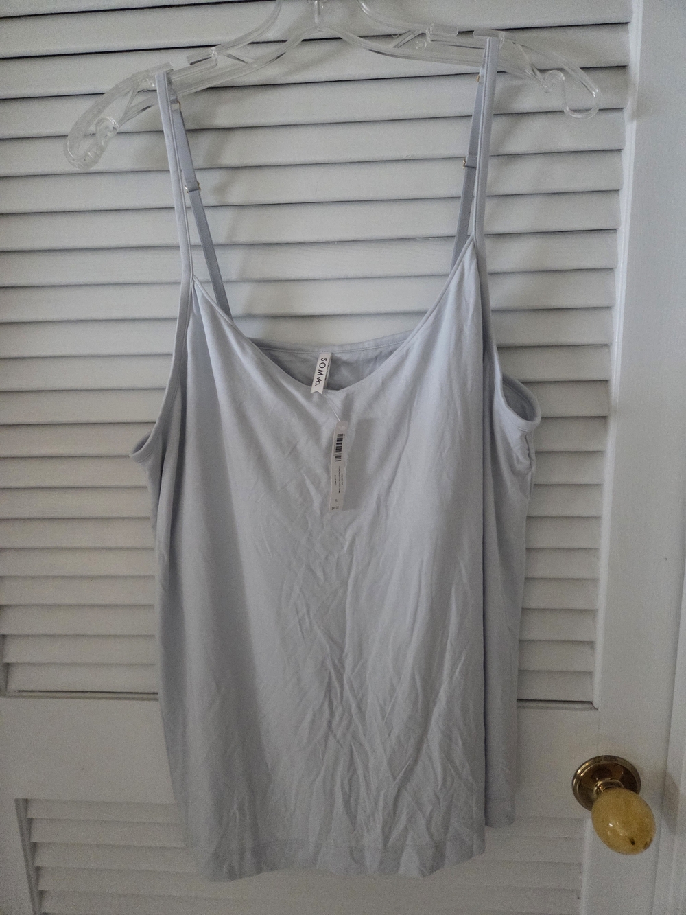 NWT Soma Light Blue Adjustable Strap Camisole